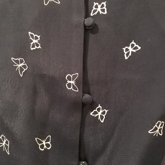 NWT Rails Beaux Butterfly Print Top in Navy Sz S - Picture 6 of 8